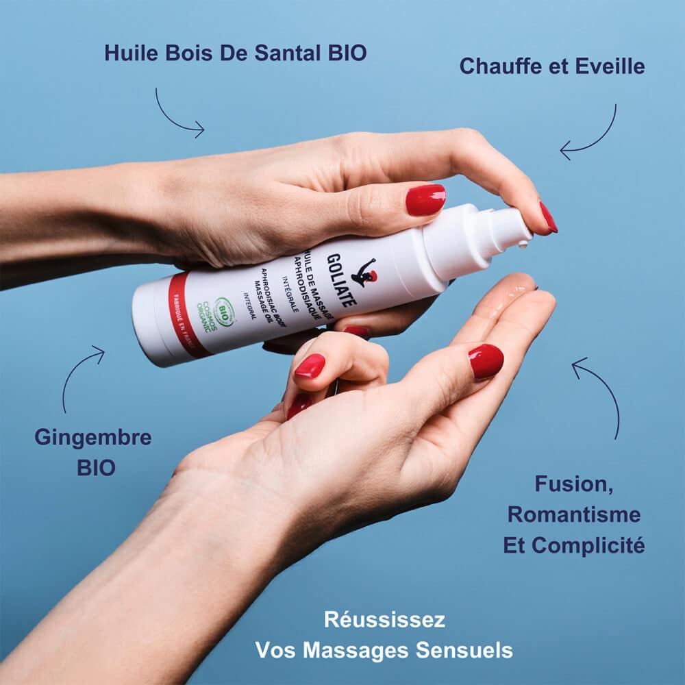 Huile de Massage Aphrodisiaque BIO – Image 2